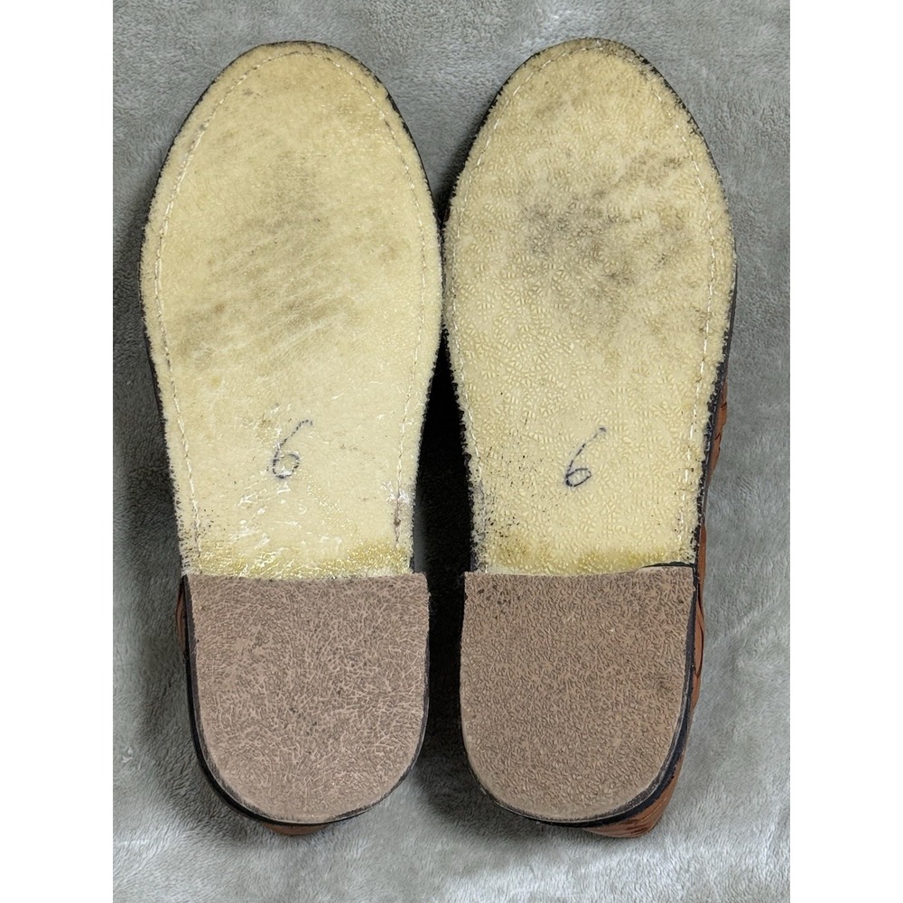Women's Closed Toe Artesanias La Quere Mexican Huarache Sandals Mocasin Size 9 - Picture 8 of 8